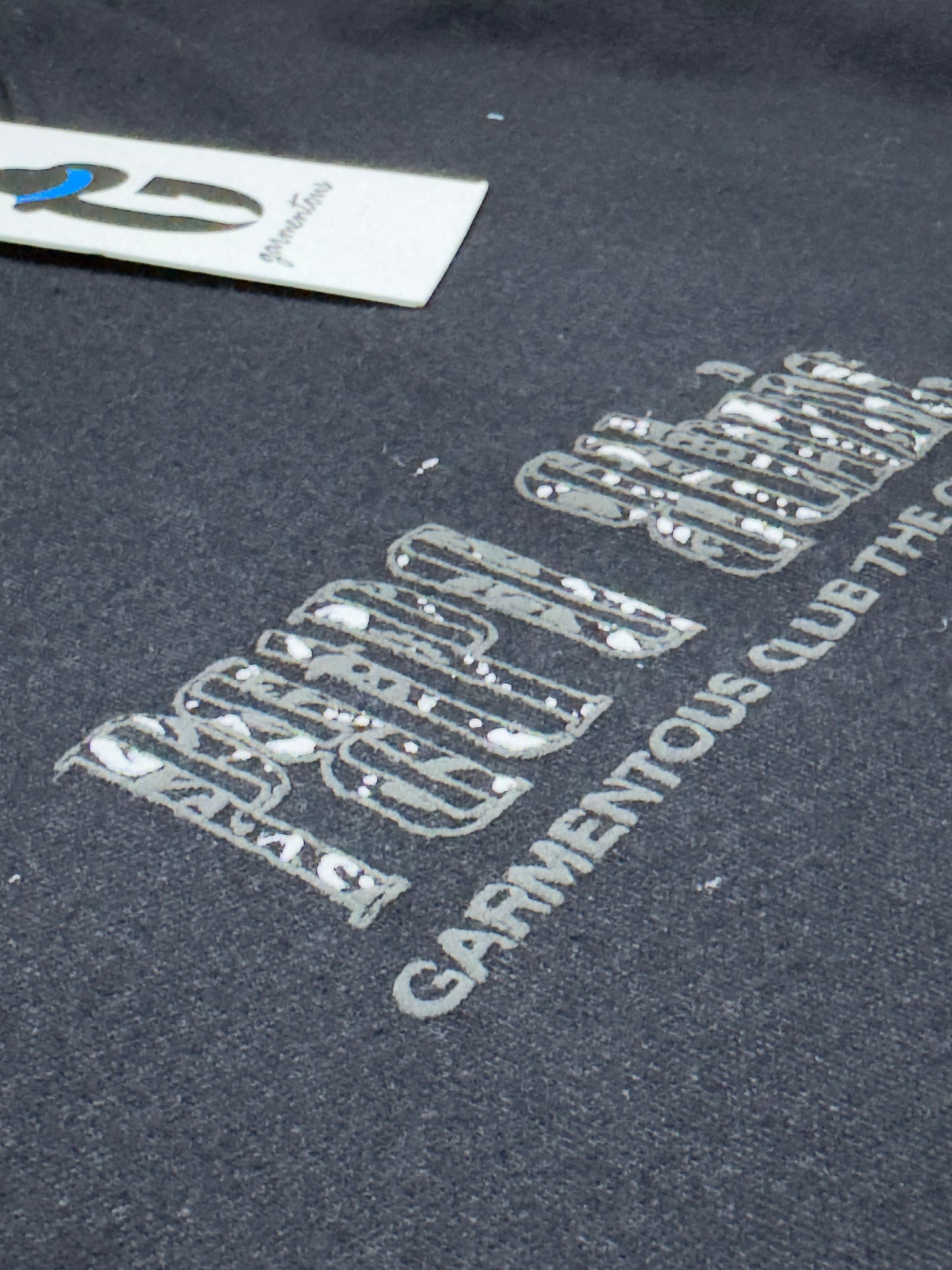 Garmentous club unisex signature tee-Blue Edition