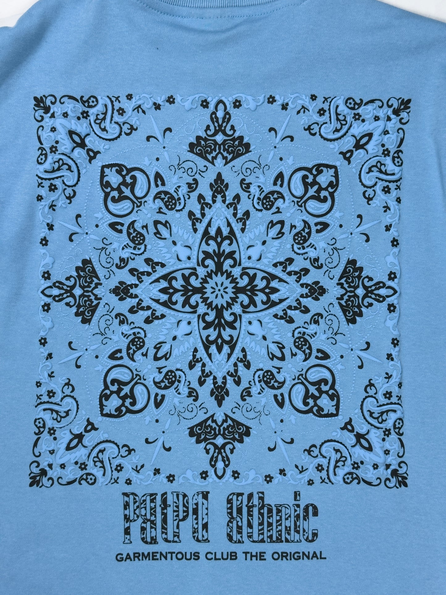 Garmentous club unisex signature tee-Blue Edition