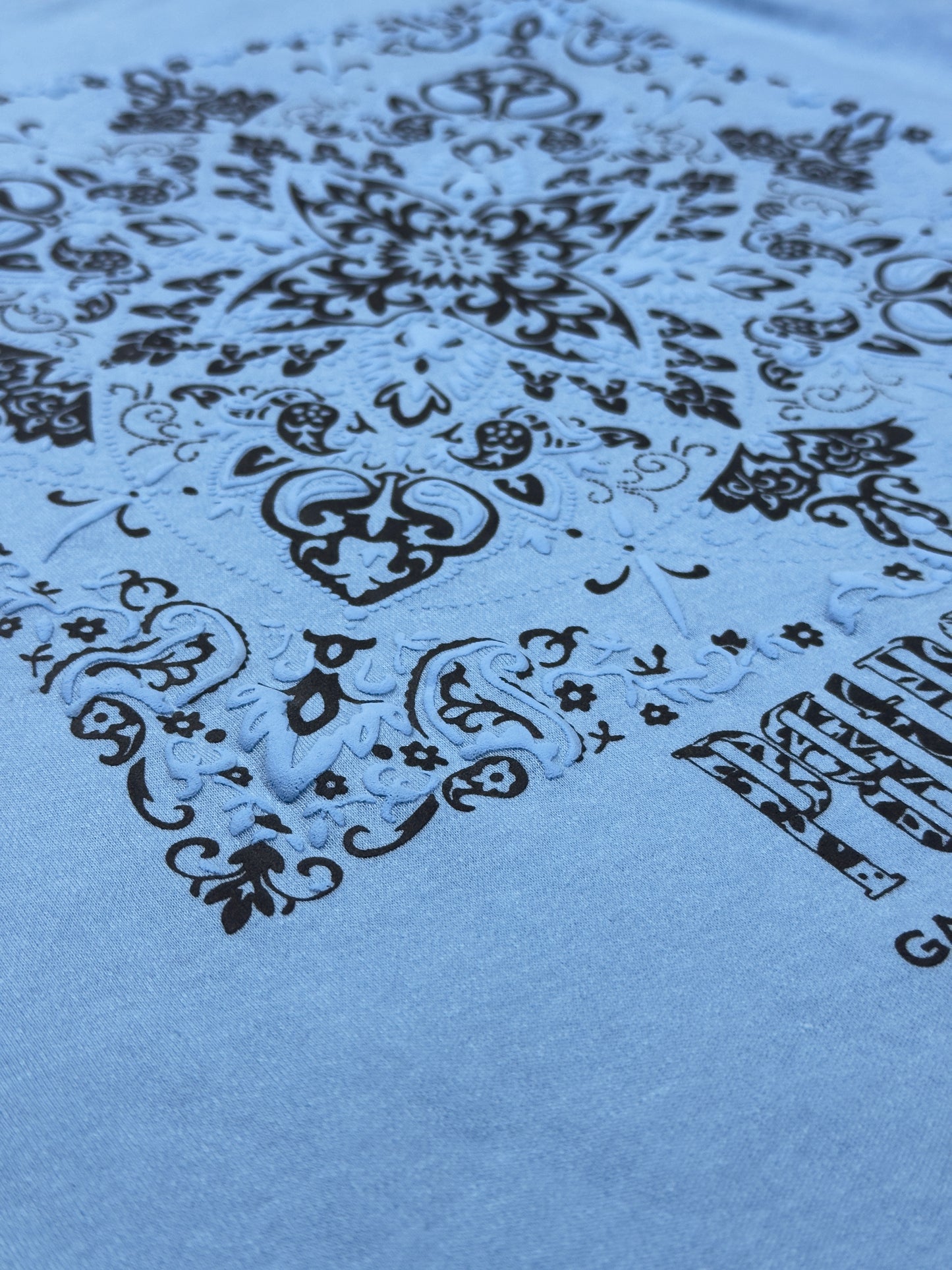 Garmentous club unisex signature tee-Blue Edition
