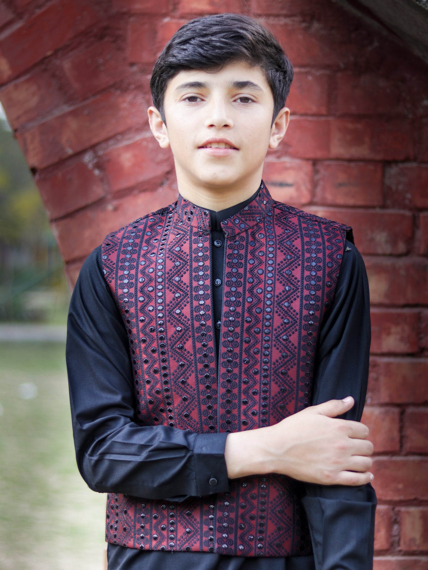 Shalwar Kameez with waist coat for Boys – Graceful, Stylish, and Everlasting