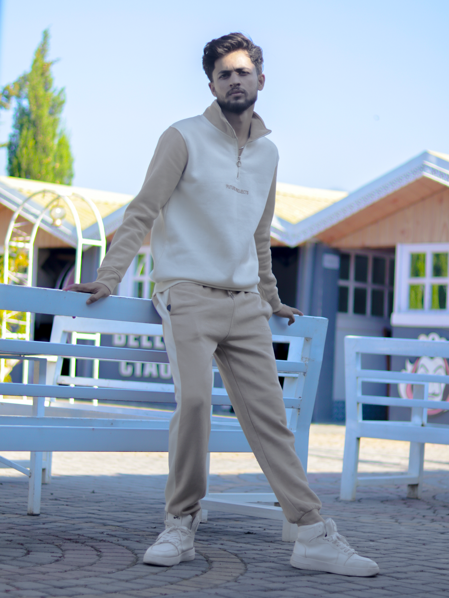 Unisex Premium Zippered Neck Warm Tracksuits for Winter