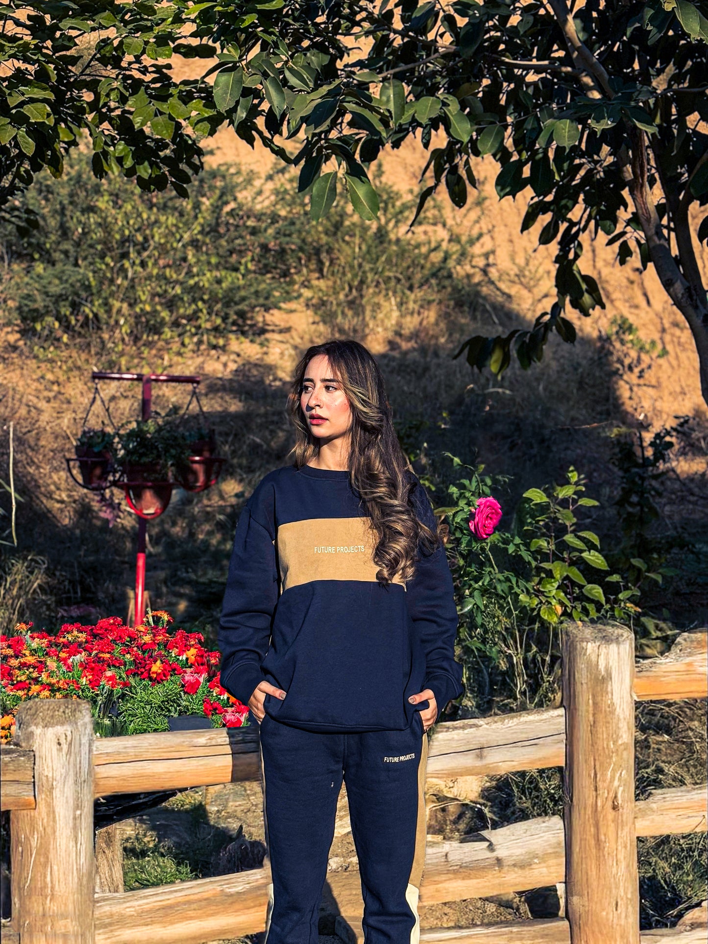 Women's Premium Round-Neck Comfortable Tracksuits for Winter