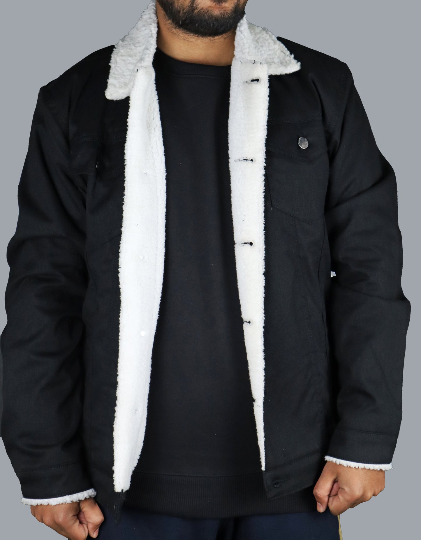 PC JEANS Denim style Jacket – Premium Comfort and Style for Winter
